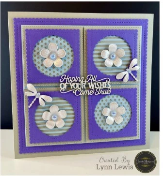 Jamie Rodgers Crafts Polka Dot Square Tile Die Set