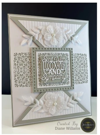 Jamie Rodgers Crafts Fretwork Square Tile Die Set