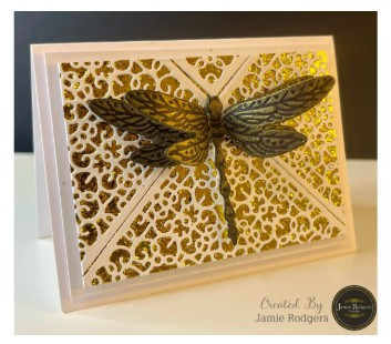 Jamie Rodgers Crafts Fretwork Square Tile Die Set