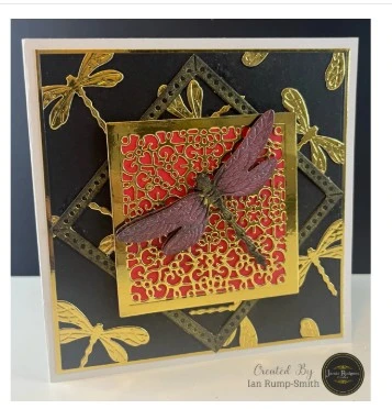 Jamie Rodgers Crafts Fretwork Square Tile Die Set