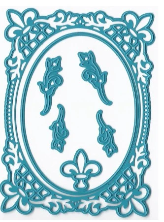Joy! Crafts Dies - French Lily Oval
