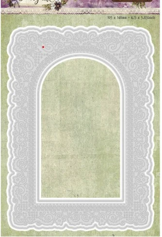 Studio Light - Cutting Dies Lace Frame A6 Enchanted Fairytale 3 Pieces