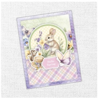 Paper Rose Petals & Pansies 12x12 Basics 36403
