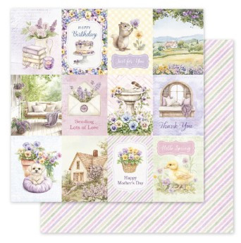 Paper Rose Petals & Pansies 6x6 Paper Collection 36367