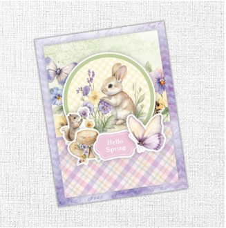 Paper Rose Petals & Pansies 6 x 8" Embossed Die Cuts 36391