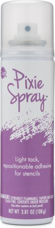 iCraft Removable Pixie Spray For Stencils GROUND TRANSPORTATION ONLY