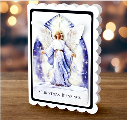 Katy Sue Nativity Scenes Pop Up Card Making Kit -- 12 Die Cut Cards