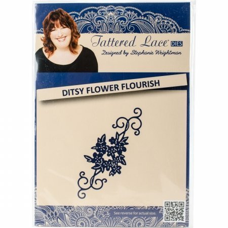 Tattered Lace Metal Die, DITSY Flower Flourish