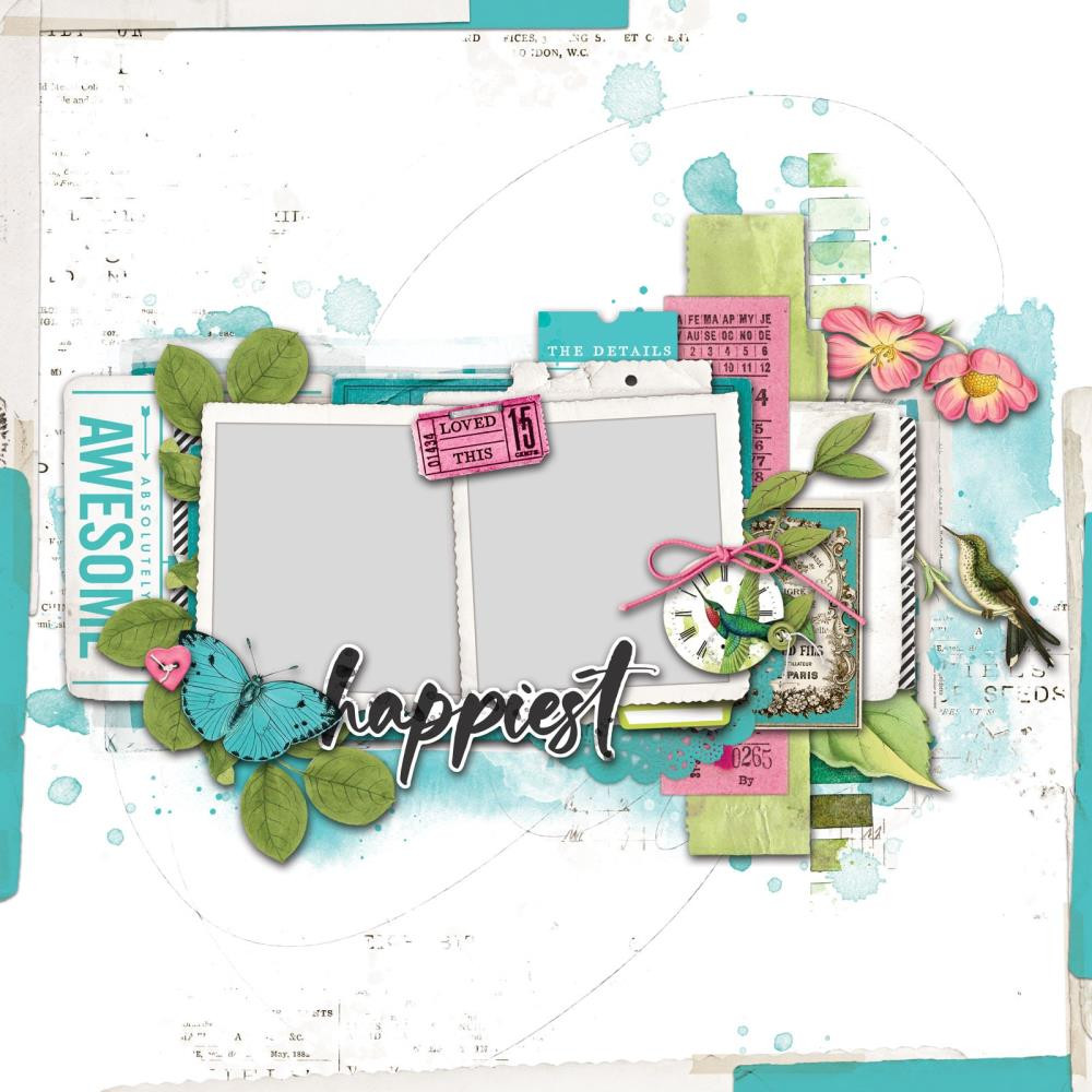 49 and Market- Kaleidoscope- Page Kit