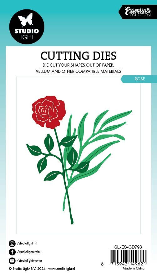 Studio Light Essentials Cutting Die - Nr. 793, Rose