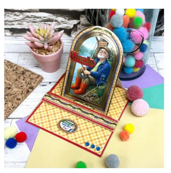 Hunkydory Crafts Golden Oldies - Senior Moments Topper Sheet - Another Year Grumpier