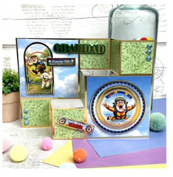Hunkydory Crafts Golden Oldies - Senior Moments Topper Sheet - Live Life to the Fullest!