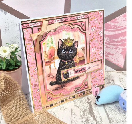 Hunkydory Crafts Whopper Topper Pad - Quirky Cats