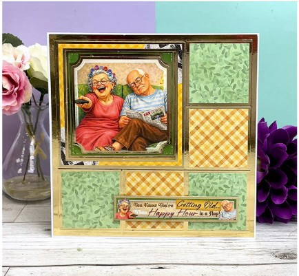 Hunkydory Crafts Golden Oldies - Senior Moments Topper Sheet - Still Got It!