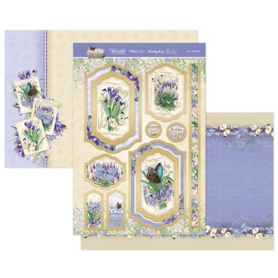 Hunkydory Crafts- Butterfly Botanica.- Luxury Topper Collection- BOTANICA101