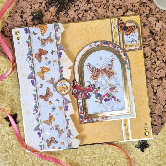 Hunkydory Crafts- Butterfly Botanica.- Luxury Topper Collection- BOTANICA101