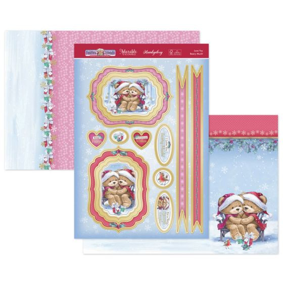 Hunkydory Crafts Festive Friends Luxury Topper Collection CUTE23-101