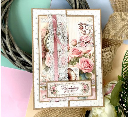 Hunkydory Crafts Premium Paper Pads - Everlasting Roses