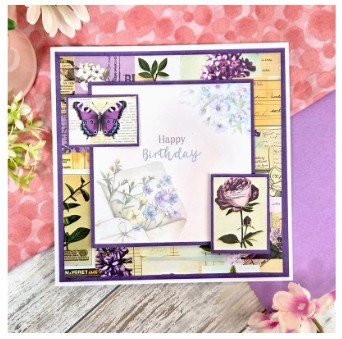 Hunkydory Crafts Essential Selection Paper Pad - Botanical Collage