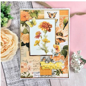 Hunkydory Crafts Essential Selection Paper Pad - Botanical Collage