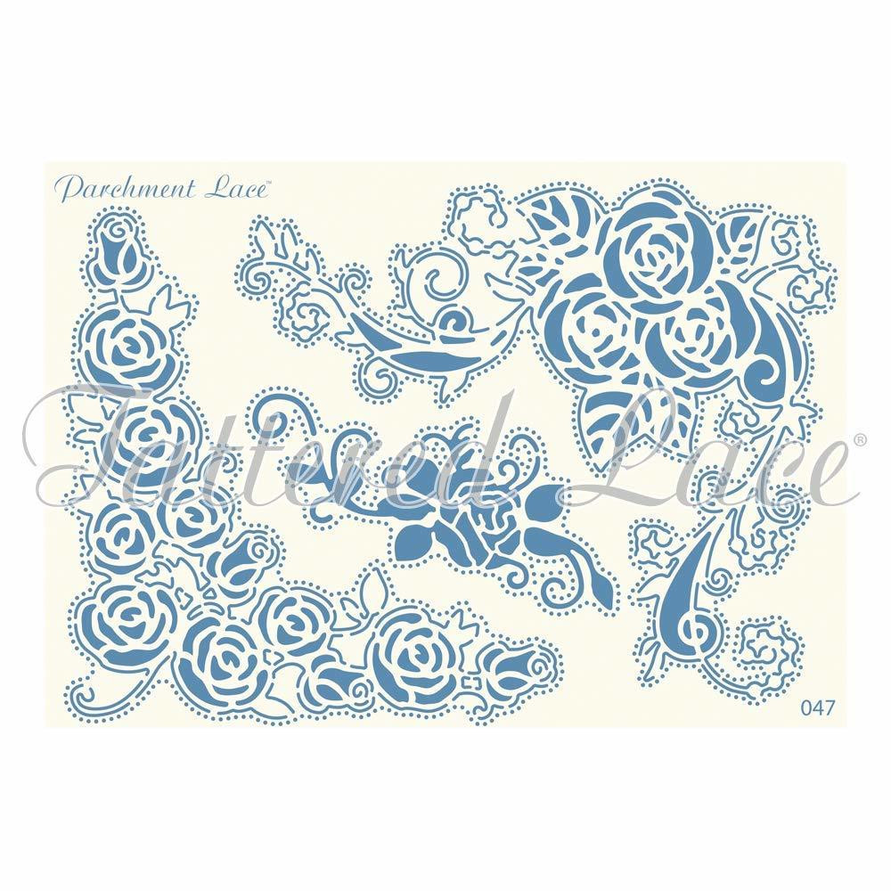 Parchment Lace Elise Parchement Grid