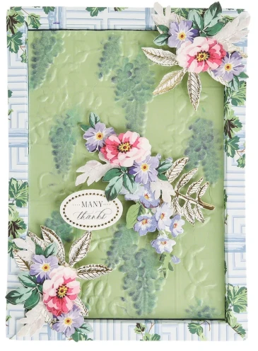 Anna Griffin Trellis and Pergola 3D Embossing Folders 4.25x6.25
