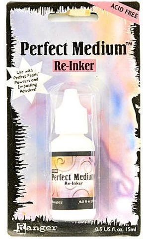 Ranger Perfect Medium Stamp Pad and Ink (Re-Inker)
