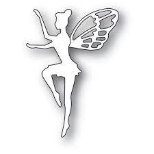 Poppystamps Posing Fairy Cutting Die 1775