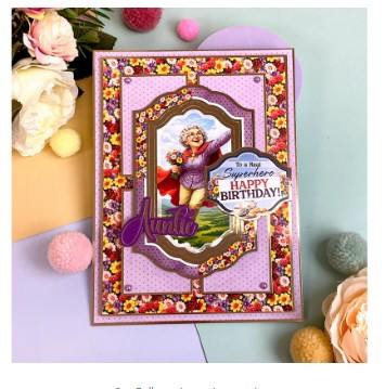 Hunkydory Crafts Golden Oldies Senior Moments Topper Set 16 sheets