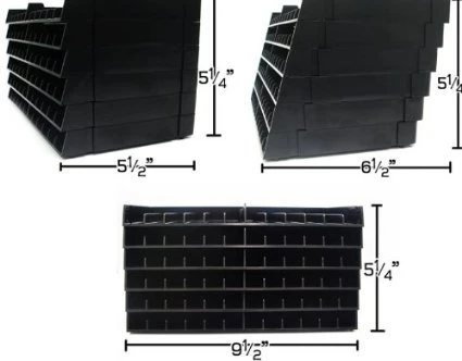 Spectrum Noir Marker Storage Black Holds 168 Markers in 14 Trays