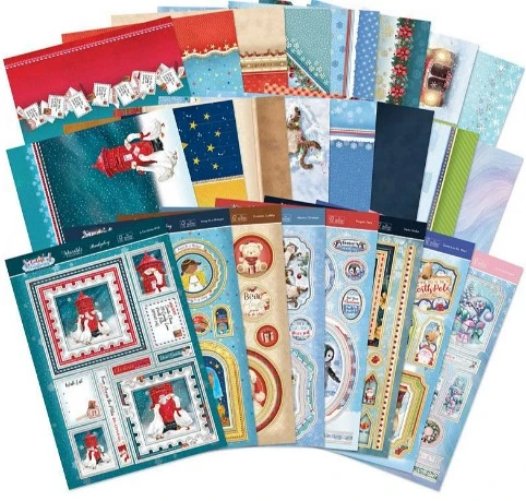 Hunkydory Crafts 2025 Blockbuster- Craftaganza Christmas Bundle 4 Kits, Mag, Inserts, Little Book, Sentiments and more