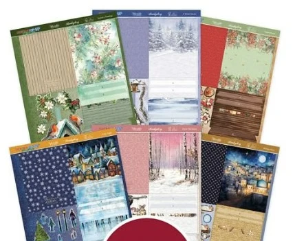 Hunkydory Crafts- Christmas Pop-Up Stepper Cards- Set 2