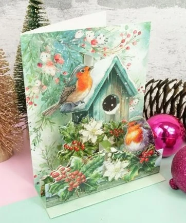 Hunkydory Crafts- Christmas Pop-Up Stepper Cards- Set 2