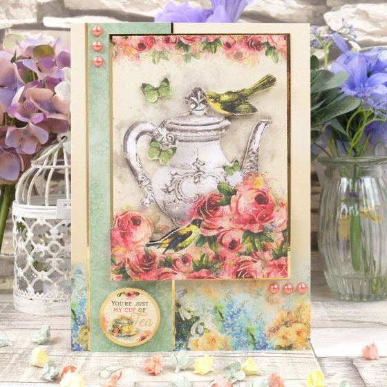 HunkyDory Crafts Deluxe Craft Pad- Garden Party