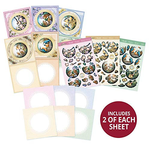 Hunkydory Crafts Delightful Birds Decoupage Card Kit BIRDS101