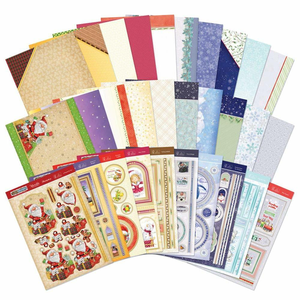 Hunkydory Festive Friends Luxury Card Topper Colection CUTE19-101