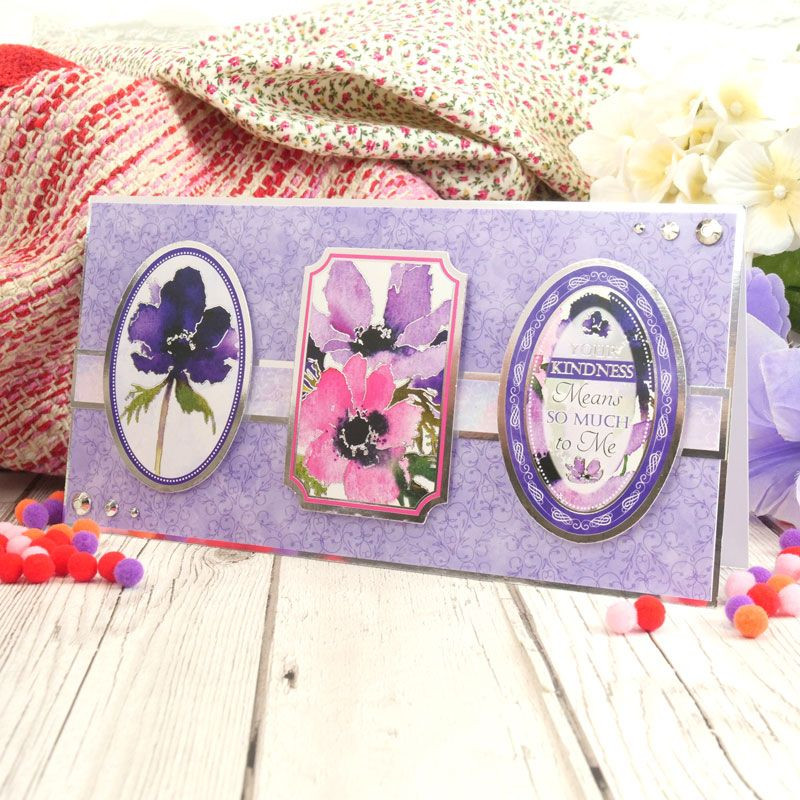 Hunkydory Crafts Poppy Wishes Luxury Topper Collection With Inserts