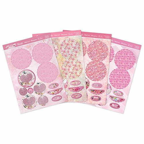 Hunkydory Blush Moments- Floating Centrepiece Concept Cards- BLUSHMOM104