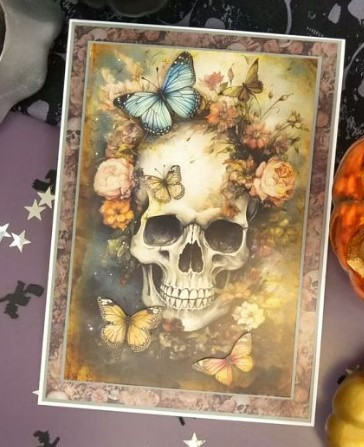 Hunkydory Crafts Happy Halloween Picture Perfect 8x8'' Paper Pad PICPERF131