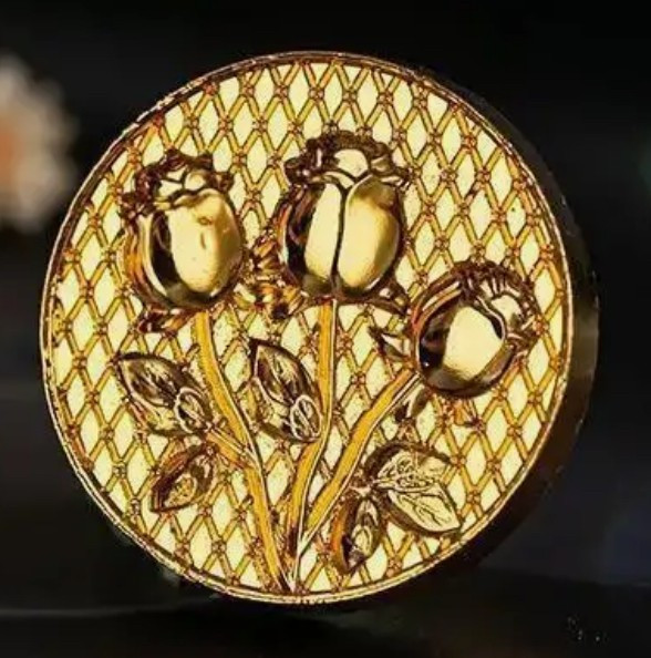 Sealing Wax Seal Stamp -Brass Vintage 3D Long Stem Roses