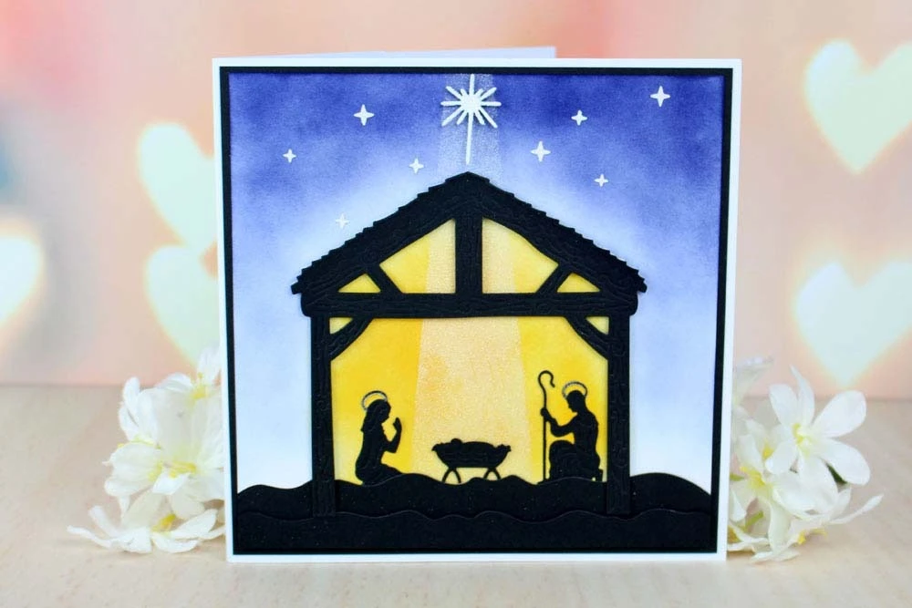 Tattered Lace Nativity Scene 19-die set