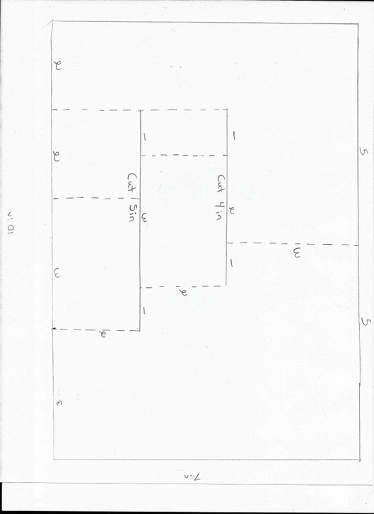 Brittany's Custom Template for a 5x7 3-Tier Card