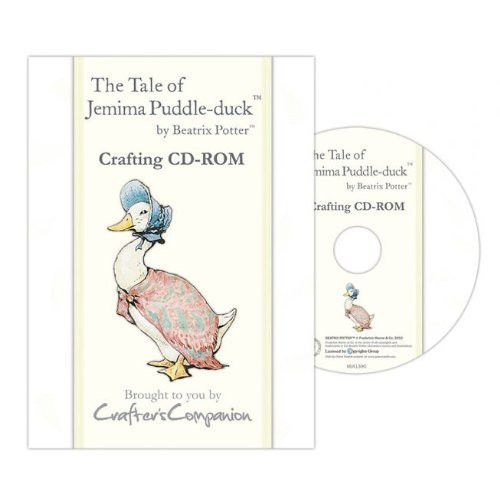 Beatrix PotterThe Tale of Jemima Puddle-Duck  Crafting CD-Rom Backing Papers Envelopes Note Papers Inserts Tea Bag Papers Borders More