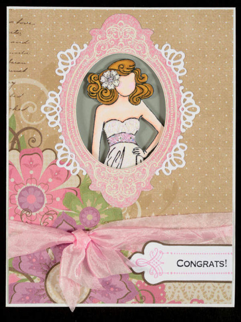 HOTP Greetings & Labels N1138 26 Rubber Stamps Unmounted