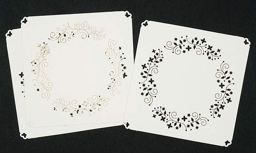 Luxury Cardlayers 3 Ivory 12.5cm M5825 Laser Cut Card Accents Making