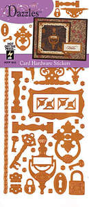 HOTP DAZZLES N1913 Copper Hardware PEEL OUTLINE STICKERS