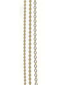 Starform DIAMOND BORDERS Peel Stickers GOLD 1256