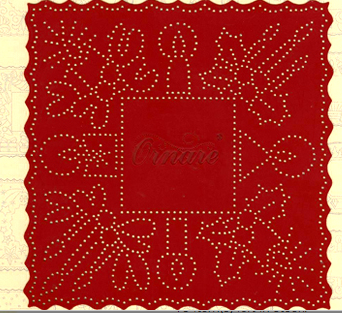 Ornare Piercing  Template Square Candles Frame