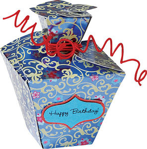 HOTP Template 7363 Tiered Gift Box 2.25x3" So Cute!