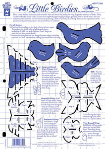 HOTP Template 7353 Little Birdies Decorative